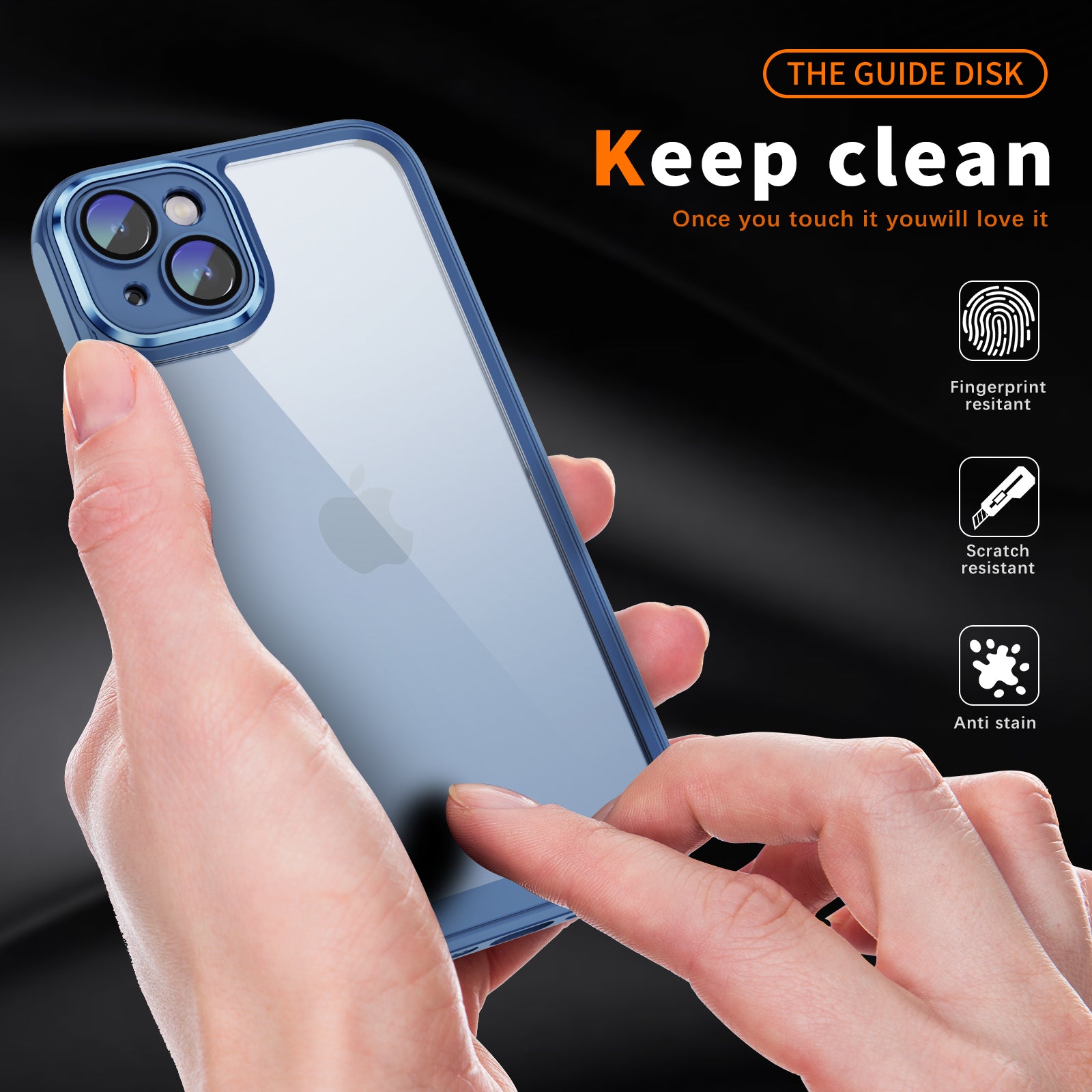 For iPhone 13 mini Acrylic+TPU Clear Case Scratch Resistant Shockproof Phone Cover For iPhone 13 mini Acrylic+TPU Clear Case Scratch Resistant Shockproof Phone Cover